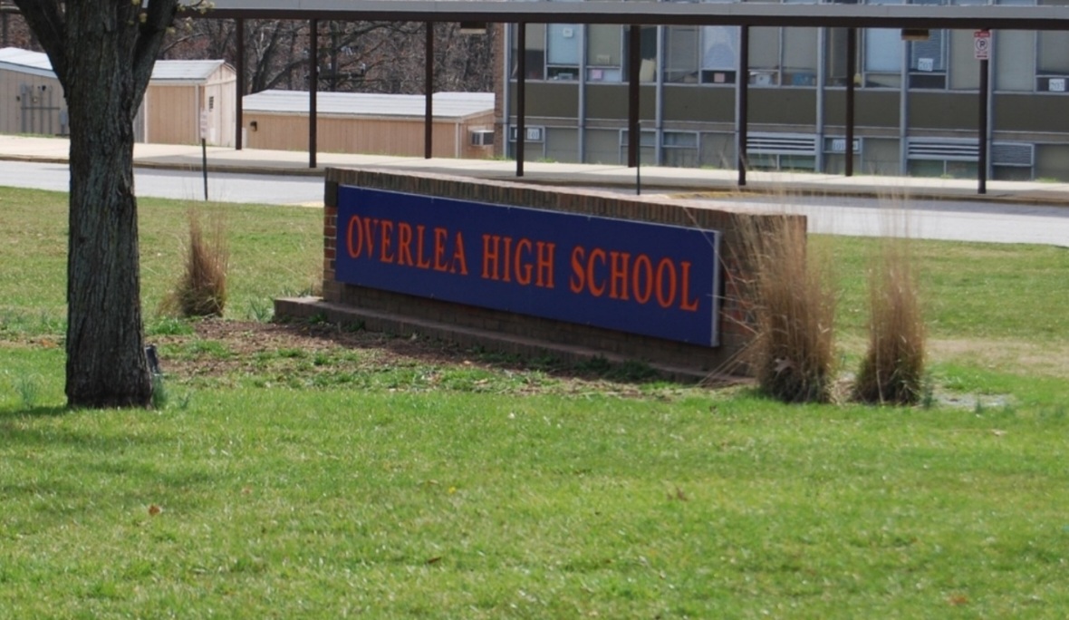 Overlea High School sign