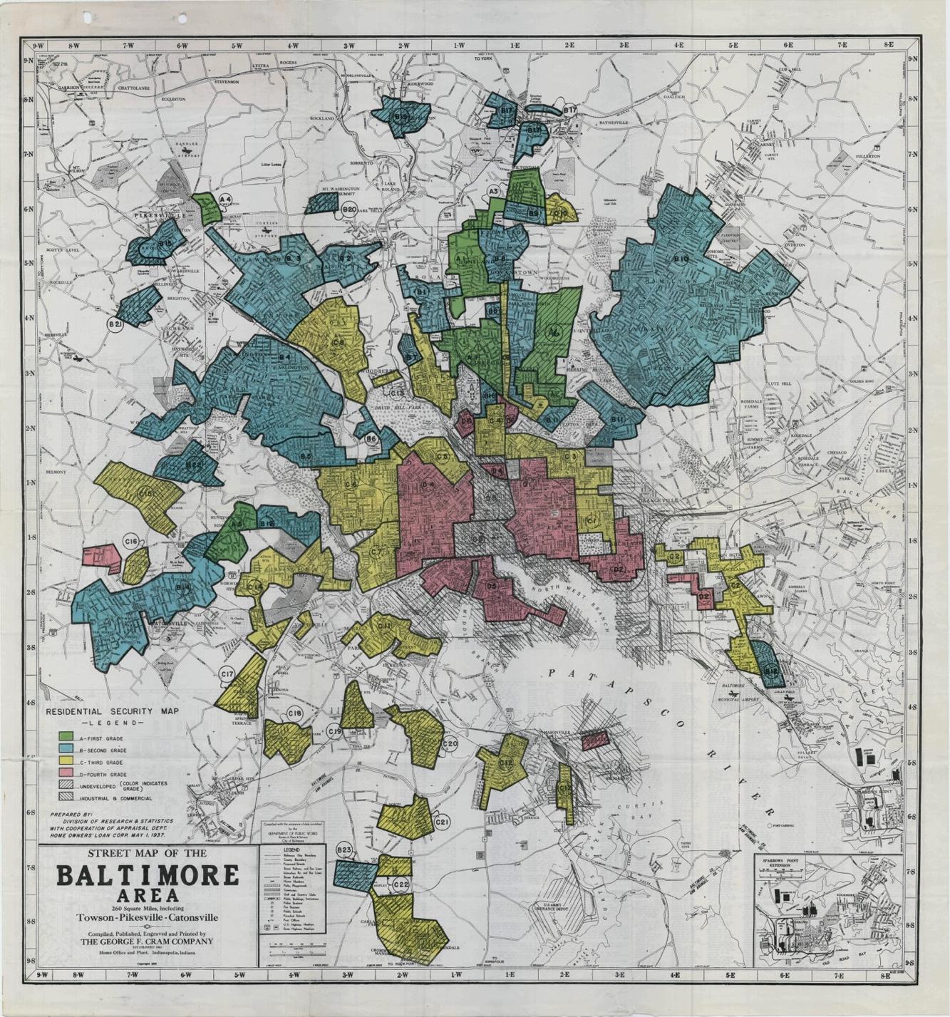 Baltimore Area Map